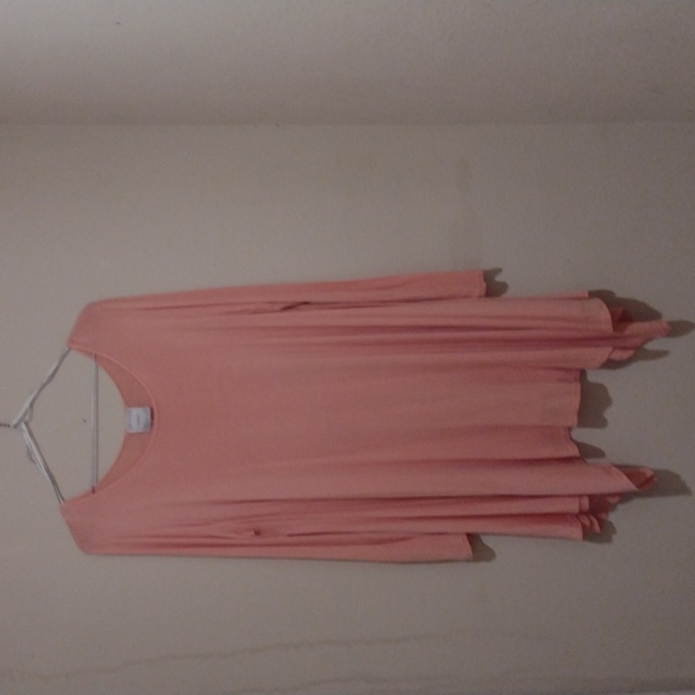 Nymph a line tunic salmon color good condition